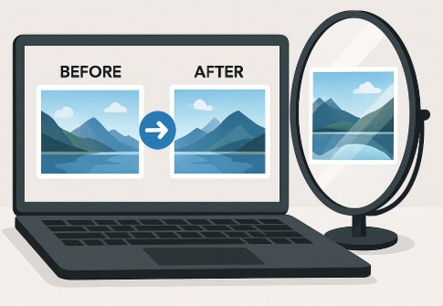 無料で使える画像反転ツールまとめ｜上下・左右を一瞬で反転！