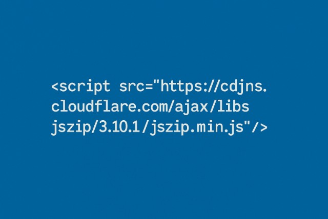 JSZipとは？JavaScriptライブラリ